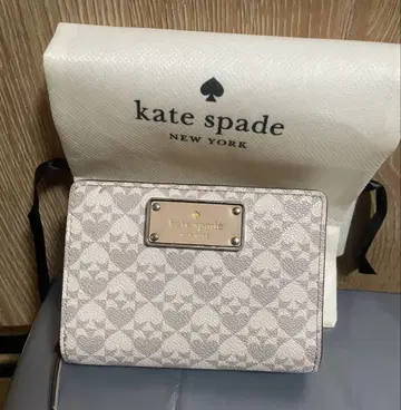 kate spade 접이식 지갑 베이지/핑크