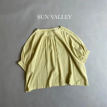 SUN VALLEY 선 밸리 코튼 블라우스