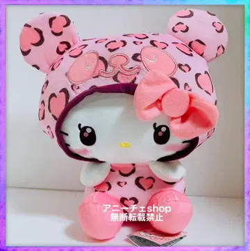 레어템 팬더 헬로키티 레이디 레오파드 무늬 BIG 봉제 인형