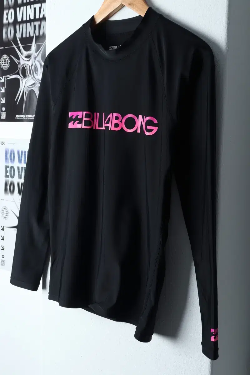 W(M) Brand Vintage Long Sleeve T-Shirt Billabong Functional sooyoung-13691