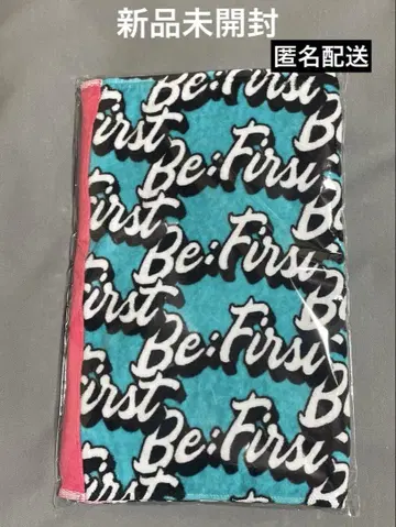 BE:FIRST 로고 페이스 타월