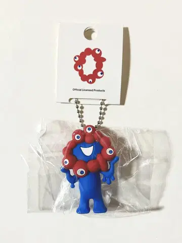 오사카 간사이 엑스포 밉밉 PVC 마스코트 공 체인 키링