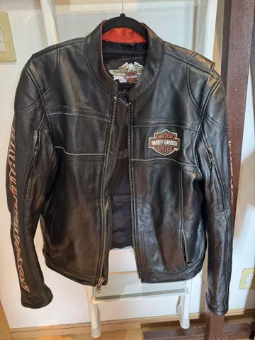 HARLEY DAVIDSON 가죽 라이더 암 로고 M