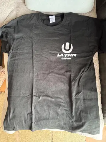 ULTRA JAPAN 울트라 재팬 티셔츠 L 사이즈 스태프 착용.