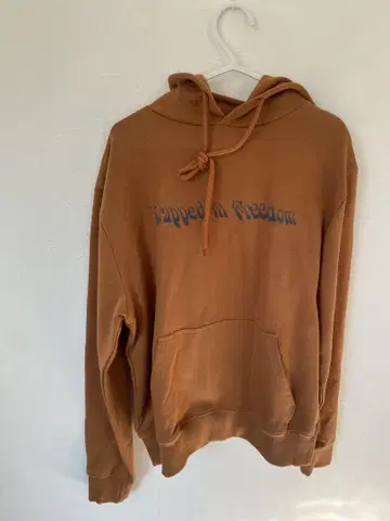 vyner articles 브라운 후드티 S