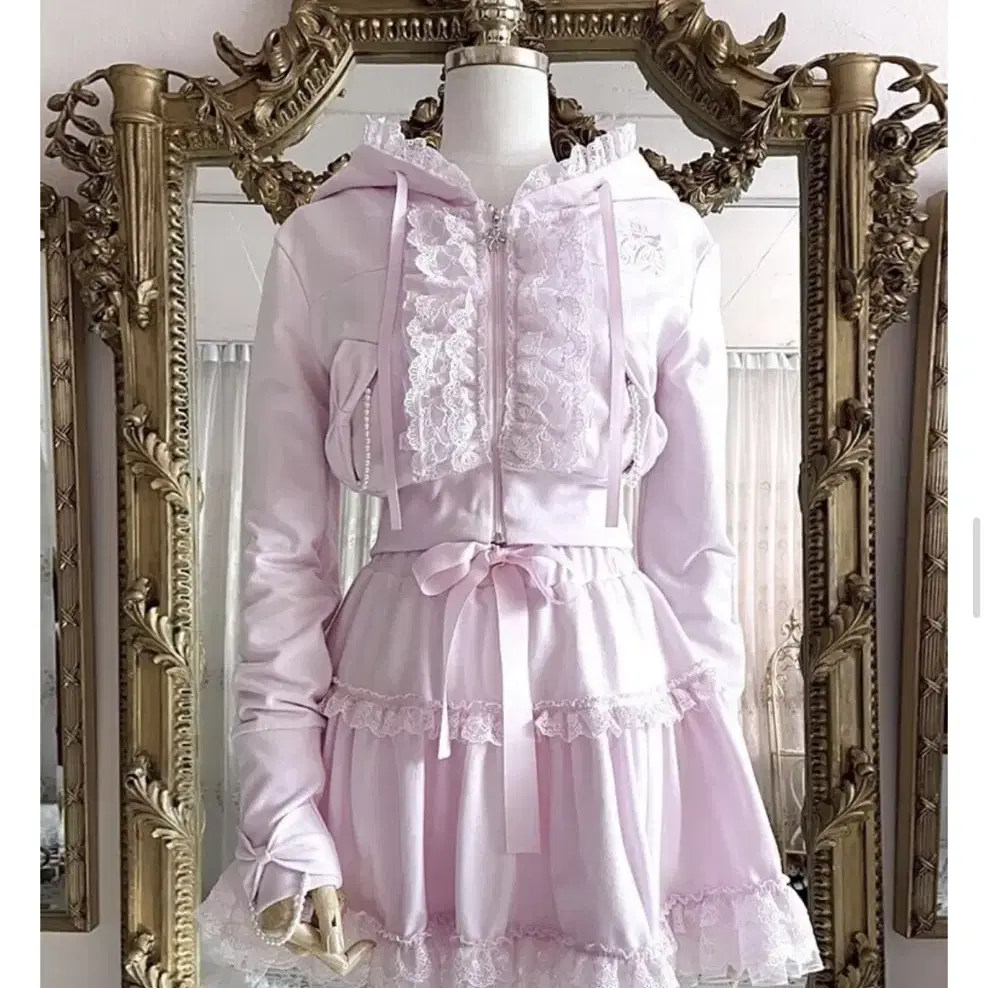 【SHUSHU CHERRY】SOFT FRILL SKIRT SHUSHU CHERRY] Soft Frill Skirt 正規品 韓国ブランド 韓国