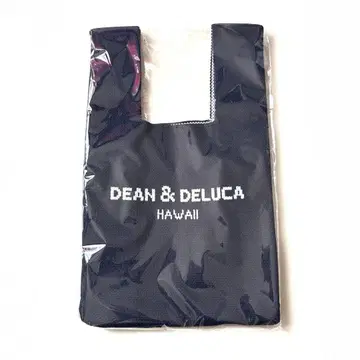 DEAN & DELUCA 하와이 카카아코점 한정판 니트 백 네이비