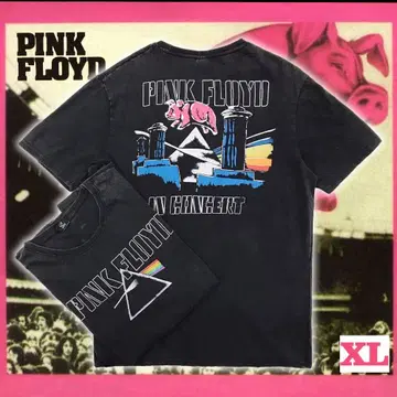 PINK FLOYD "IN CONCERT" 프린트 티셔츠 XL