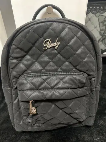 Rady 퀼팅 블랙 백팩