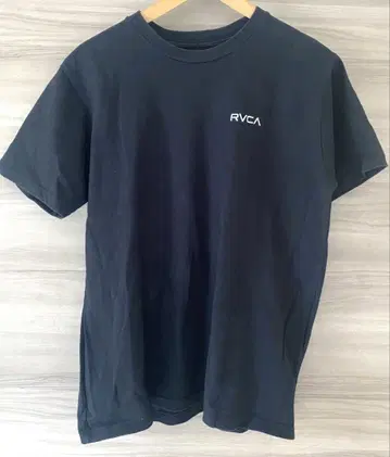 루카 RVCA 블랙 티셔츠