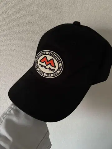 mont-bell 50th 워시 아웃 코튼 캡