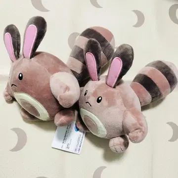 포켓몬스터 포켓몬 봉제 인형 이브이 오타치 히메구마 2개
