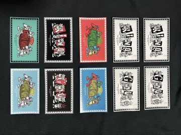 올 프리 King Gnu 오리지널 스티커 10장 세트 킹 누