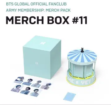 BTS MERCH BOX #11 새상품 누락 없음