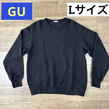 블랙 크루넥 트레이닝복