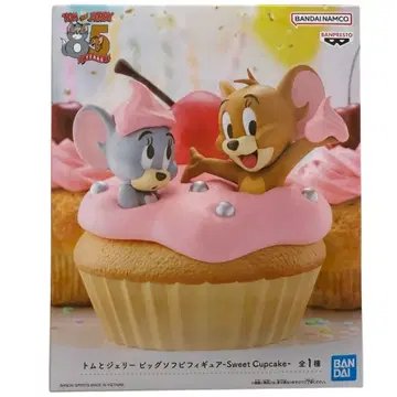 톰과 제리 빅 소프트 비닐 피규어 - Sweets Cupcake -