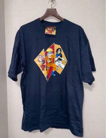 데드스탁 나루토 빈티지 티셔츠 XL 00s NARUTO 애니메이션