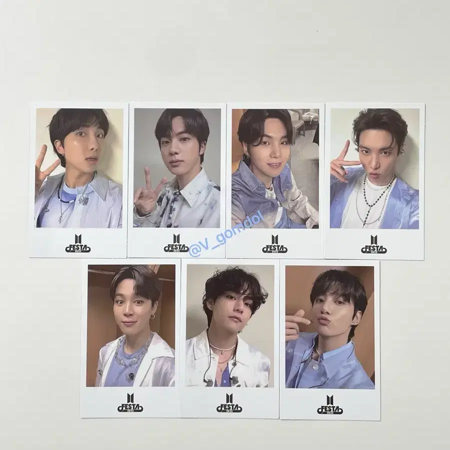 BTS Bangtan Festa Instant Photo Poca on Bunjang Global Site.