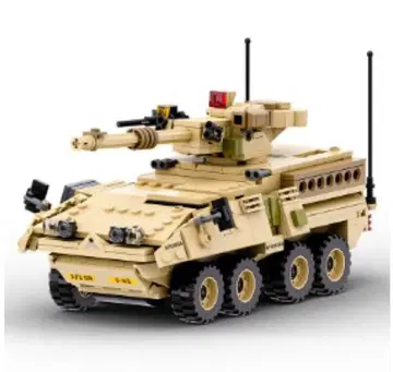 레고 블록] 호환 M1128 스트라이커 MGS 탱크 보병 전투 차량