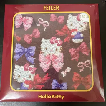 새상품 FEILER 페이러 산리오 콜라보 헬로키티 케이스 포함