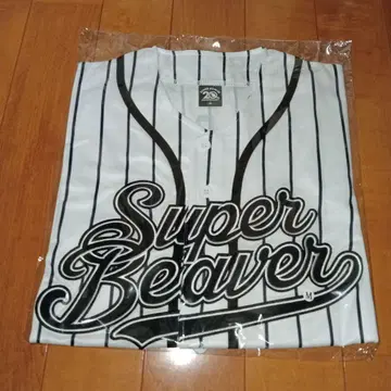 SUPERBEAVER 베이스볼 셔츠 스트라이프/M 슈퍼 비버