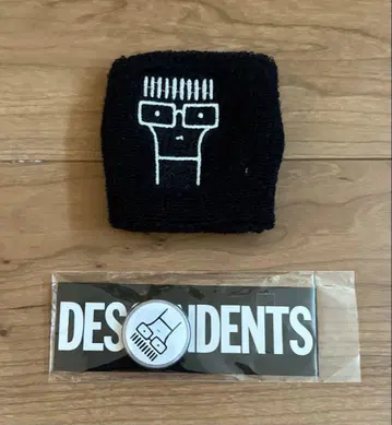 DESCENDENTS 리스트 밴드, 스티커, 배지 세트