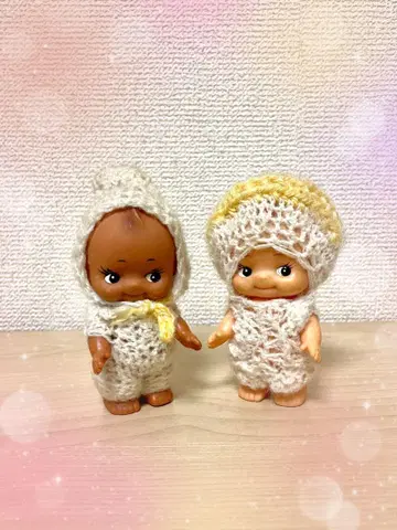 쇼와 레트로 큐피 2개