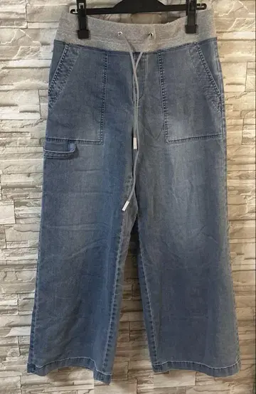 블루 프론세 데님 팬츠 ISKO 데님 로브