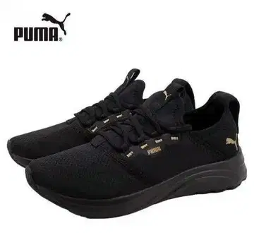 새상품 PUMA 블랙 스니커즈 Soft Foam