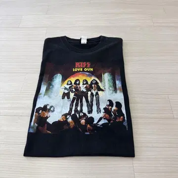 KISS LOVE GUN 밴딩 티셔츠