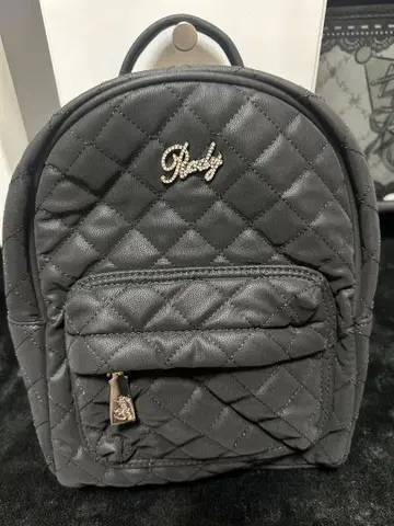 Rady 블랙 퀼팅 백팩