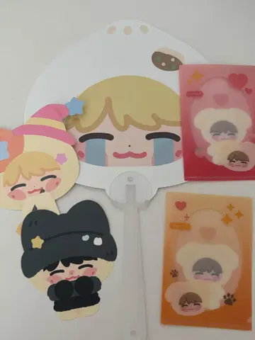 NCT 127 이리칠 재현 다님 부채 스티커