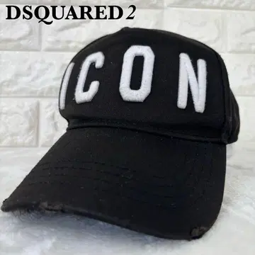 DSQUARED2 ICON 캡 디스퀘어드 블랙 블랙
