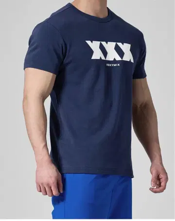 XEXYMIX 티셔츠 2XL 네이비