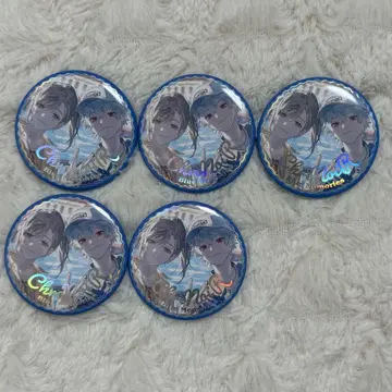 ChroNoiR BlueMemories 랜덤 오로라 캔뱃지