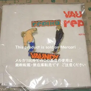 핀 배지 에코백 vaundy