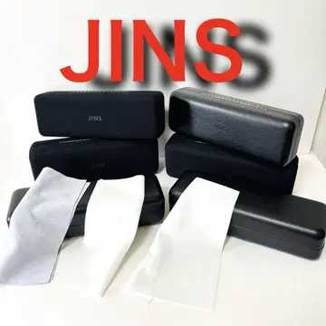 JINS 진즈 안경 케이스 하드 케이스 6개 세트 묶음 판매