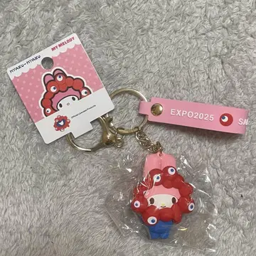 미야쿠미야쿠 마이멜로디 변신 마스코트 키링