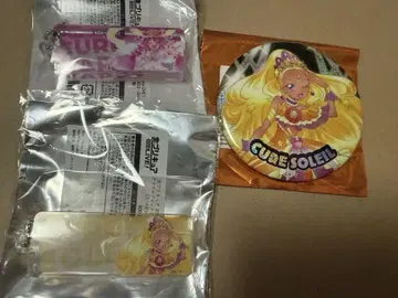 전 프리큐어 라이브 아크릴 블록 키링 캔뱃지 큐어 해피