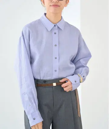 IENA 워셔블 린넨 2WAY 셔츠 이에나 2025SS