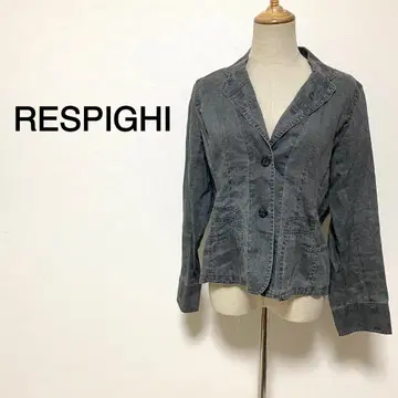 RESPIGHI 그레이 컬러 린넨 라이트 자켓