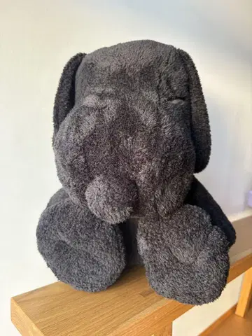 스누피 블랙 봉제 인형 미사용 새상품 택 포함