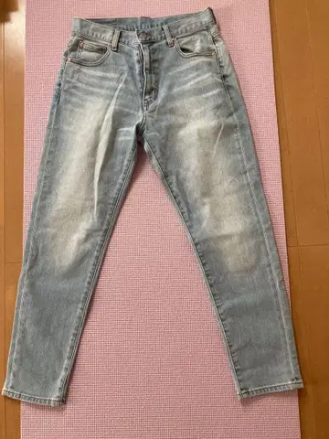 데님 스트레이트 데님 팬츠