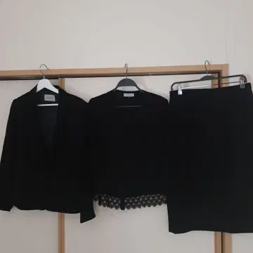 블랙 수트 3개 세트 시마무라 15호