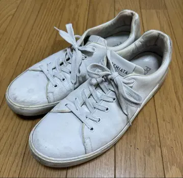 PREMIATA 화이트 가죽 스니커즈