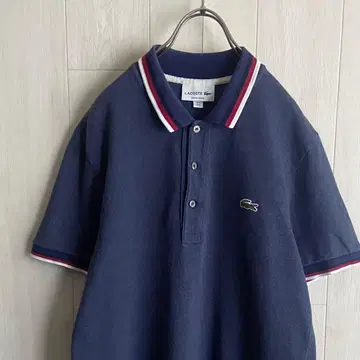 LACOSTE 라코스테 원포인트 자수 로고 반팔 사슴 피케 셔츠