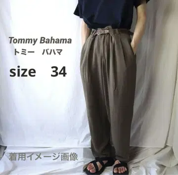 Tommy Bahama 타미힐피거 실크 슬랙스 구제 의류 90~00년대