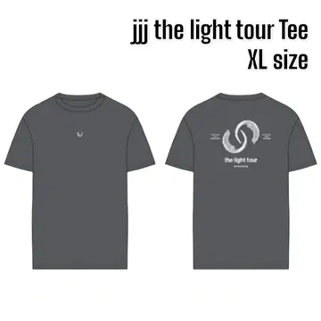 jjj the light tour Tee XL 사이즈 티셔츠