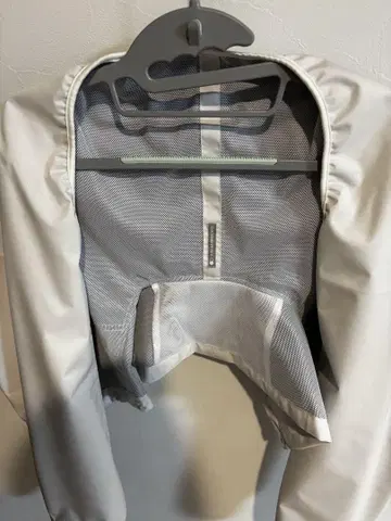 선배리어 100 숏 자켓 화이트