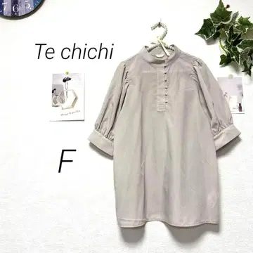 8892-1 Te chichi 테치치 볼륨 소매 반팔 블라우스 F